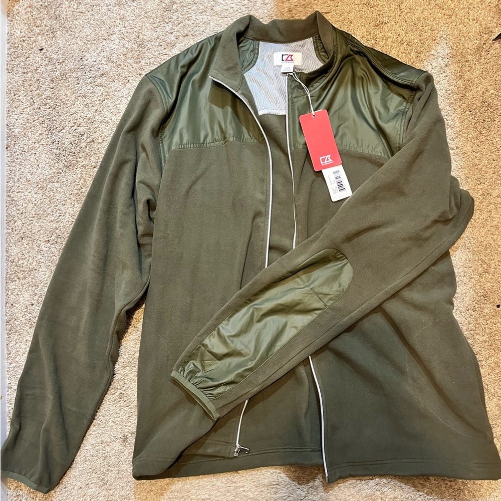 Cutter & Buck Olive Green Jacket